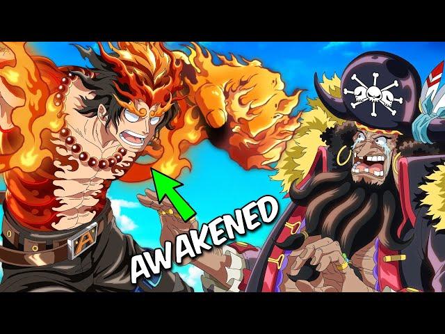 What If Ace Awakened His Devil Fruit Against Blackbeard