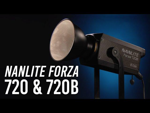 Nanlite Forza 720 & 720B: Two Incredibly Bright LED Spotlights! | Hands-on Review