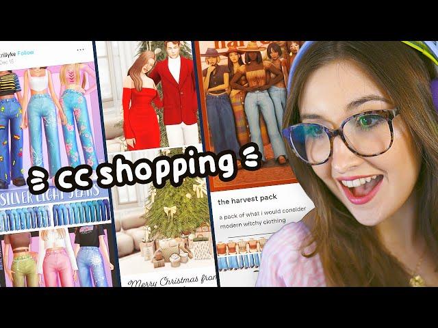 CC SHOPPING SPREE IN THE SIMS 4 ️