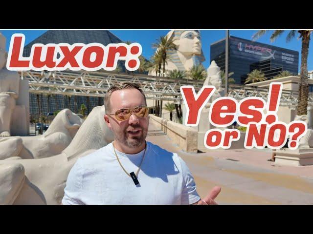 What’s so WRONG about Luxor Las Vegas?  Watch THIS before you stay in 2024! #luxor #mgmresorts