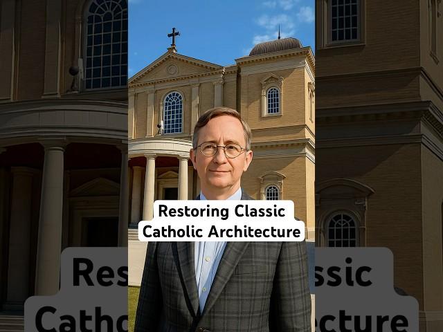How Duncan G Stroik Is Restoring Catholic Architecture