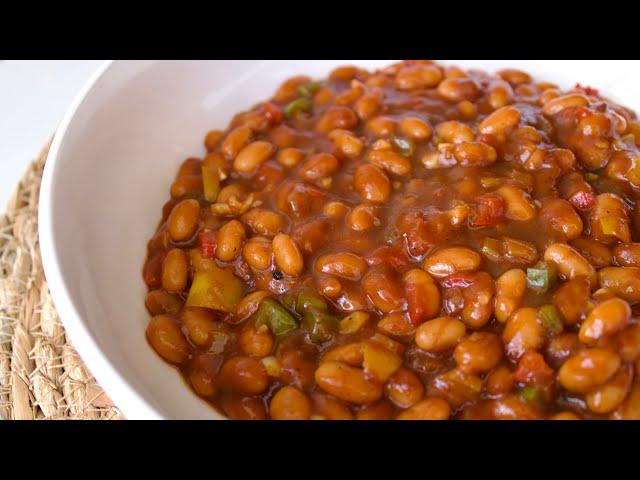 Flavour your canned baked beans | How to cook baked beans