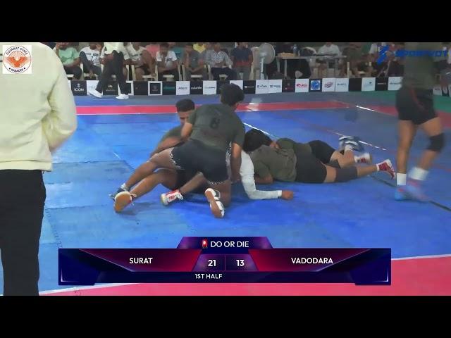 Semi-Final 2 | Vadodara VS Surat | Gujarat Kabaddi League 2024 #kabaddi #kabaddilover