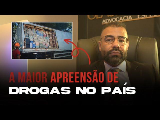 A MAIOR APREENSÃO DE DROGAS DO PAÍS - Glauber Paiva