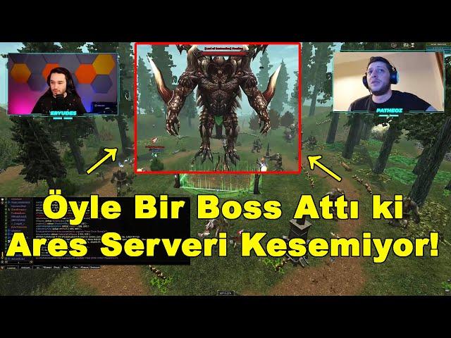 NttGame - GM Boss Eventte Öyle Bir Boss Attı ki Ares Serveri Kesemiyor :D l Knight Online