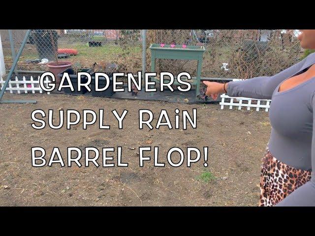 Gardener's Supply Company Rainwater Urn PART 1