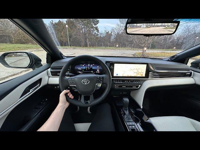 Driving New Toyota CAMRY 2025 - No Comment!