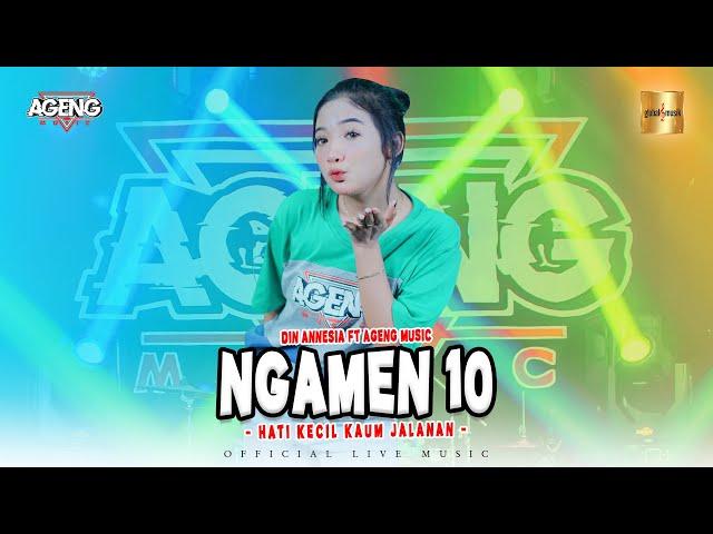 Din Annesia ft Ageng Music - Hati Kecil Kaum Jalanan (Ngamen 10) (Official Live Music)