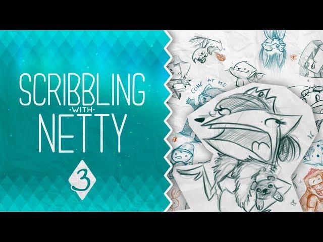 KITTENS & PRINCESSES  || Scribbling with Netty (3)