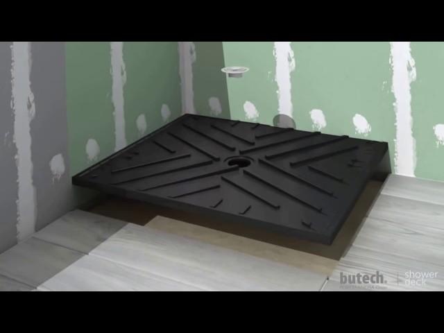 BUTECH  Sistema shower deck - Platos de ducha invisibles