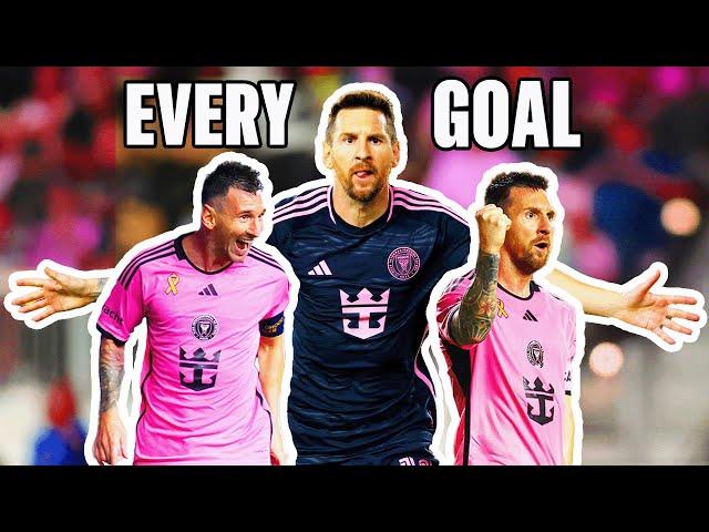 Messi ALL Regular Season MLS Goals 2024