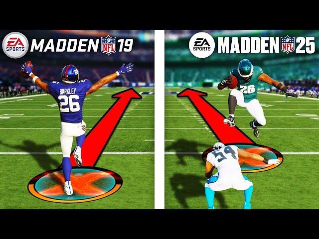 Scoring a 99 Yard Touchdown with SAQUON BARKLEY on EVERY Madden!