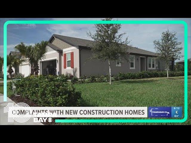 Over 100 lawsuits connected to company building homes in Tampa Bay area