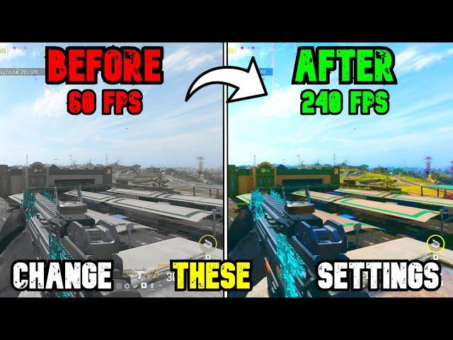 BEST PC Settings for Warzone 3 SEASON 5! (Optimize FPS & Visibility)