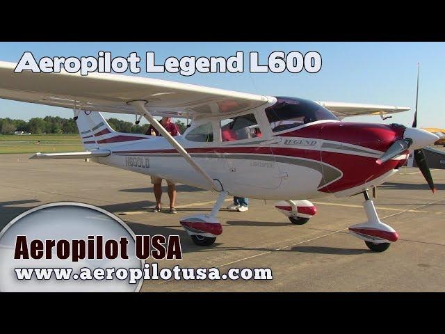 Legend L 600 LSA, L600 Light Sport Aircraft from Aeropilot USA Aircraft Review.