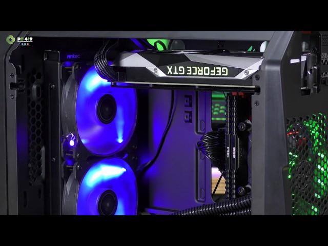 Antec Cube Razer Edition + Sneak peak at our case mod also!!