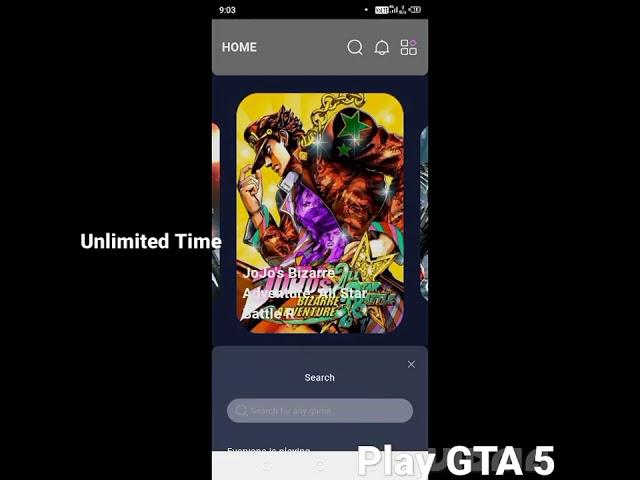 New cloud gaming app || Play GTA 5 unlimited time || #drybrosgamerz