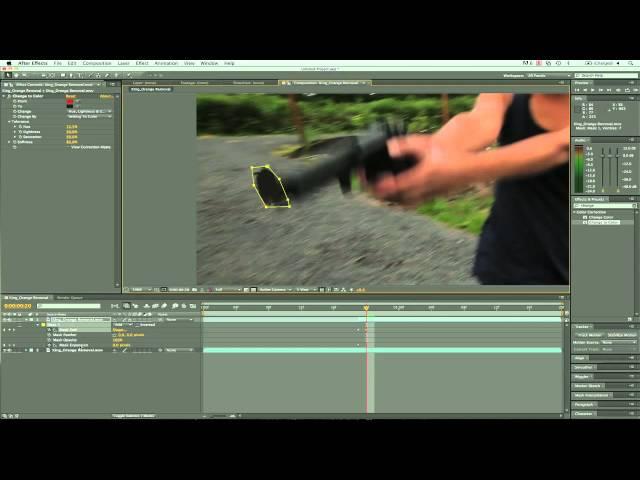 Remove Orange Tips from Airsoft Guns- After Effects
