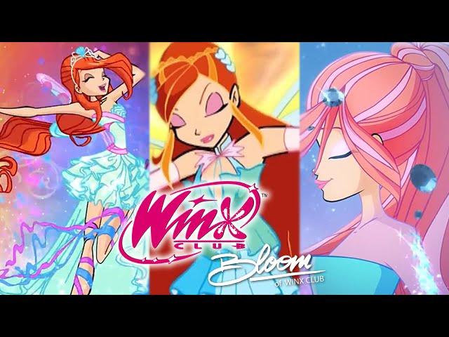 Winx Club: Bloom All Transformations Up To Tynix!