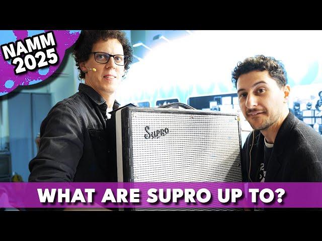 Get Tyler Bryant’s Signature Sound | Supro | NAMM 2025