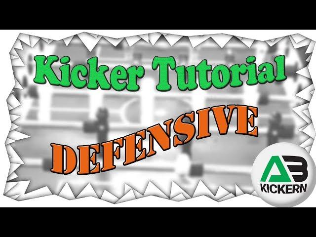 Tutorial Tischfußball: Die Defensive