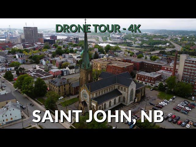 Saint John, New Brunswick by Drone