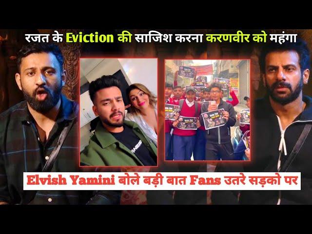 Bigg Boss 18 Live: Fans Elvish yadav Yamini Edin Rose Support Rajat Dalal Against Karanveer Mehra