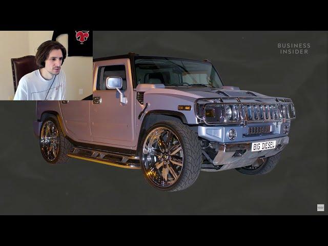 xQc reacts to The Rise And Fall Of Hummer
