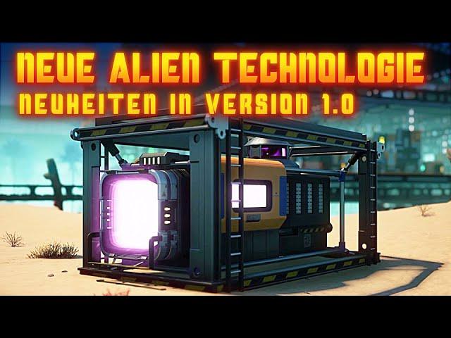 Alien Technologie in Satisfactory 1.0 Deutsch German Gameplay