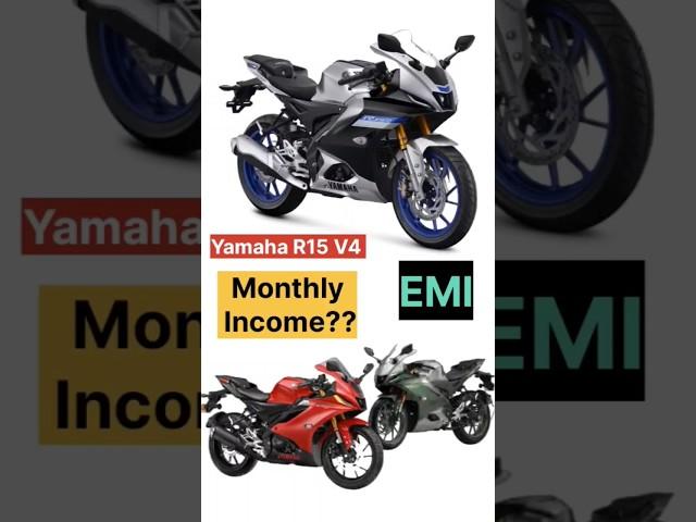 Yamaha R15 V4 On Road price and EMI #yamahar15v4 #pikachurider #r15 #r15v4 #ytshorts #shorts #bike