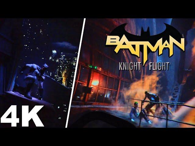 Batman : Knight Flight [On-Ride with Queue 4K POV] - Warner Bros. World Abu Dhabi