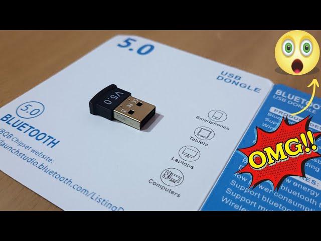 USB BLUETOOTH DONGLE FOR PC AND LAPTOP || USB DONGLE BLUETOOTH 5.0 REVIEW & UNBOXING @ms2btech