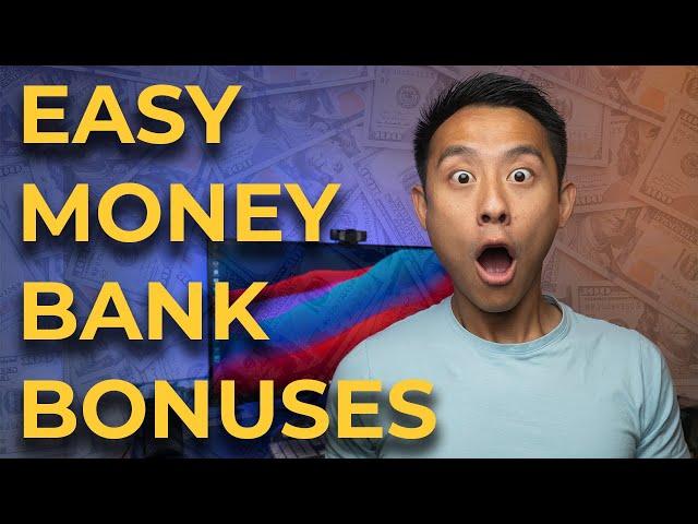 $1,000 in Free Money from Opening Checking Accounts | Easy Money Best Bank Bonuses