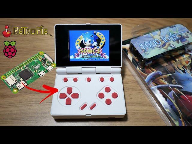 [ENG SUB]Let's make an unidentified garbage game machine a usable Raspberry Pi portable game machine