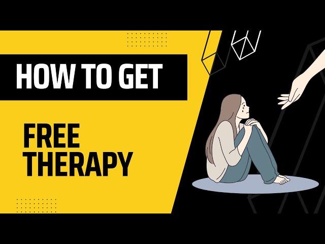 How to get free therapy