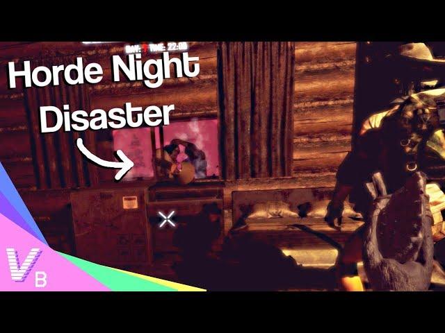 Hilarious 7 Days to Die horde night