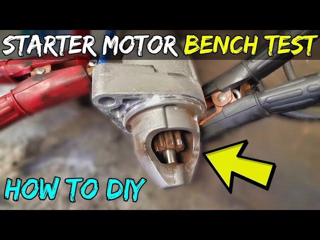 How To Test A Starter Motor EASY - Simple 2 Minute DIY Guide