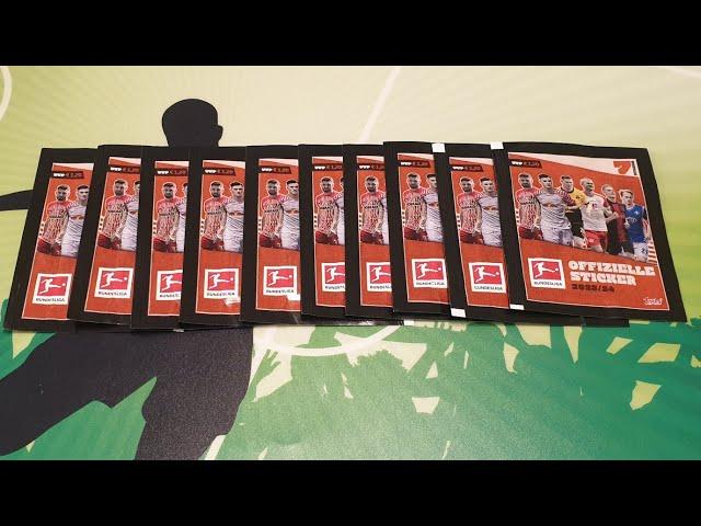 Topps Bundesliga Sticker 2023/24  10 Sticker Tüten Pack Opening