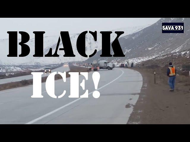 When the car meets with BLACK ICE! Compilation