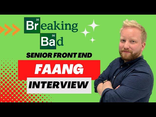 Senior Front End React Interview Challenge (FAANG) - Breaking Bad