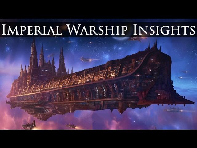 Inside an Imperial Navy Warship l Warhammer 40k Lore