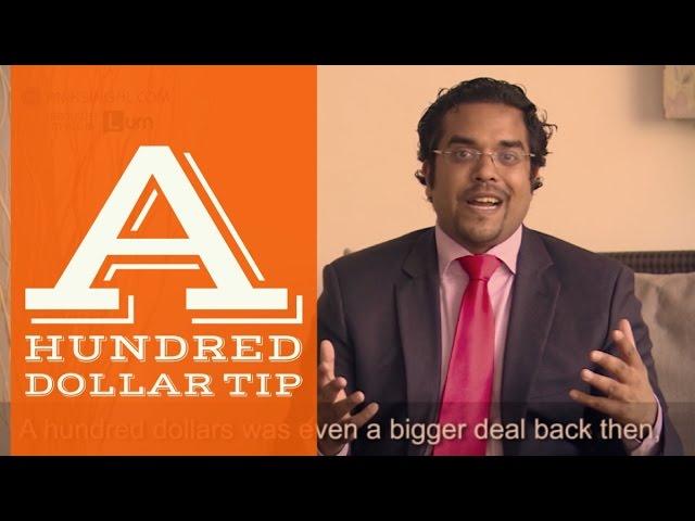 The Hundred Dollar Tip by Anik Singal