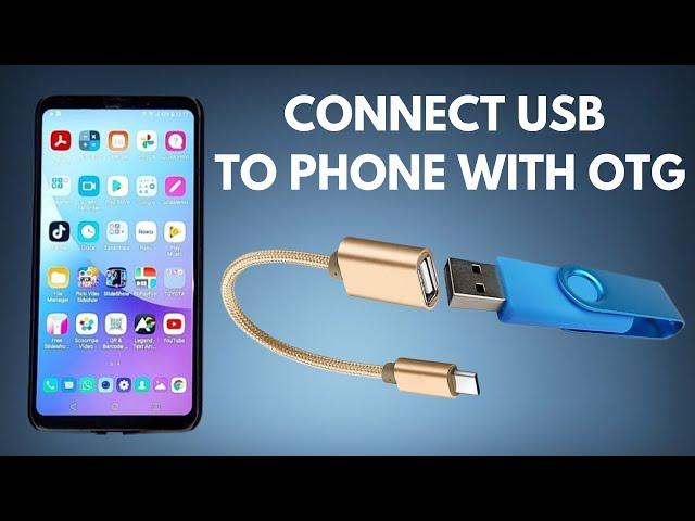 How to use a USB OTG cable in Android phones to transfer photos and other files