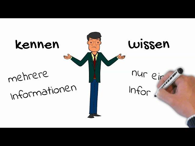 Deutsch mit Mátyás - kennen und wissen (Unterschied)