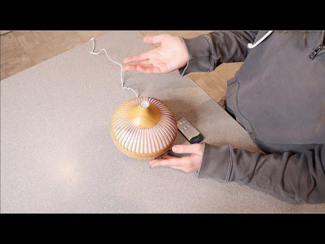 Aromatherapy Essential Oil Diffuser Review | 550ml Humidifier with 3 Mist Mode Up to 24 Hour Timer