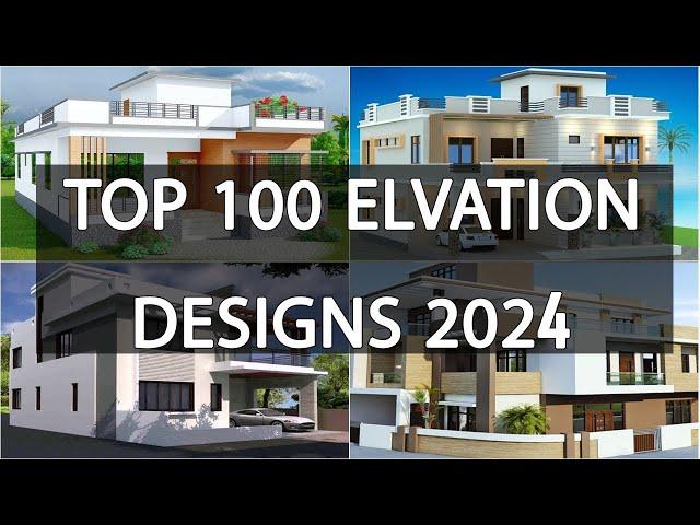 Latest 100 Front Elevation Designs 2024 | House Exterior Designs Ideas | Home Front Wall Design