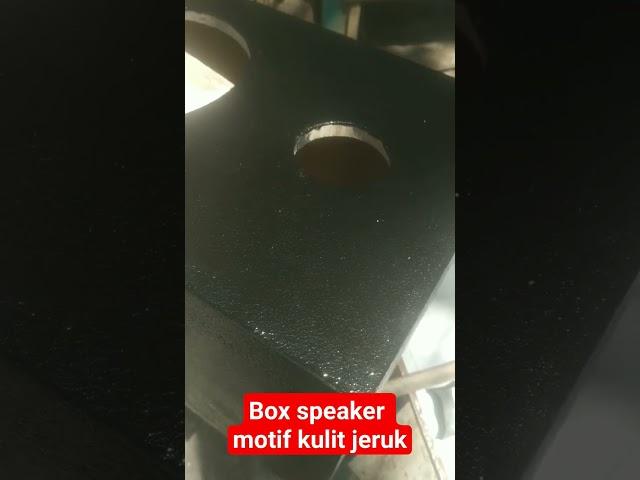box speaker motif kulit jeruk #shorts #speaker #boxspeaker