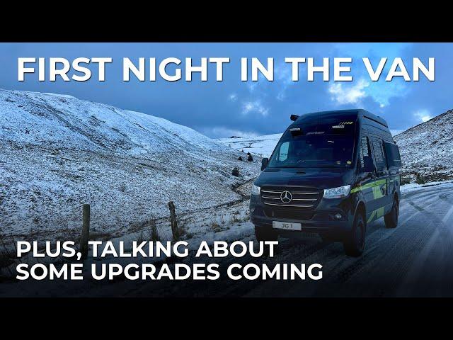 FIRST NIGHT in the Van 󠁧󠁢󠁷󠁬󠁳󠁿 | AND Upgrades are Coming!