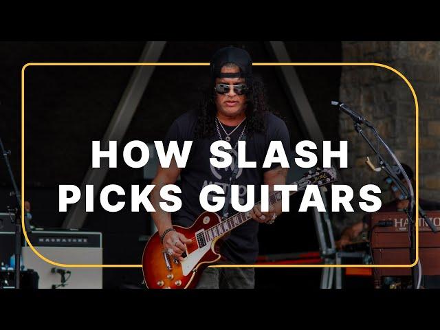 Slash on Choosing Guitars That Aren't Les Pauls