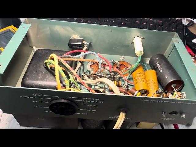 Heathkit HP23 power supply converted back to stock schematic configuration not easy